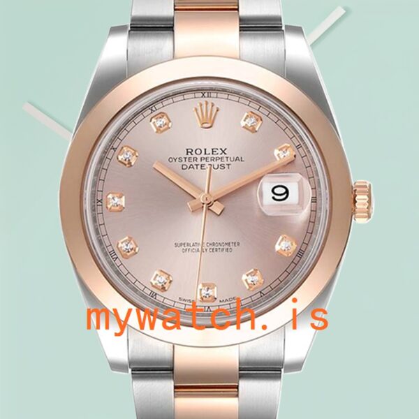 Rolex Datejust M126301-0007 41mm Mens Pink Dial Silver-tone: Authentic vs. Replica