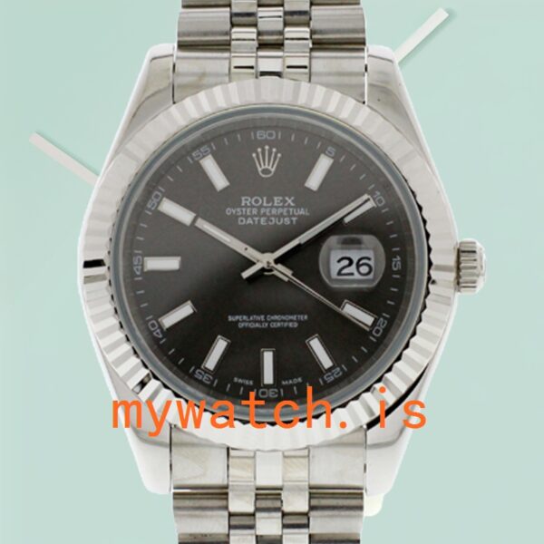 Rolex Datejust 116334 41mm Mens Silver-tone White Dial: Genuine vs. Replica