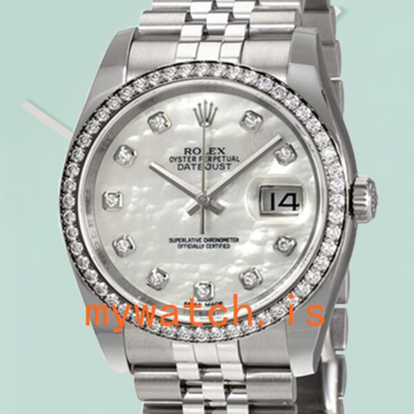 Rolex Datejust Mens 36mm 116244MDJ Automatic Bracelet: Authentic vs. Replica