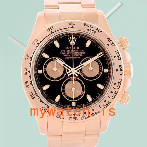 Rolex Daytona 40mm m116505-0008 Mens Automatic: Genuine vs. Replica Analysis