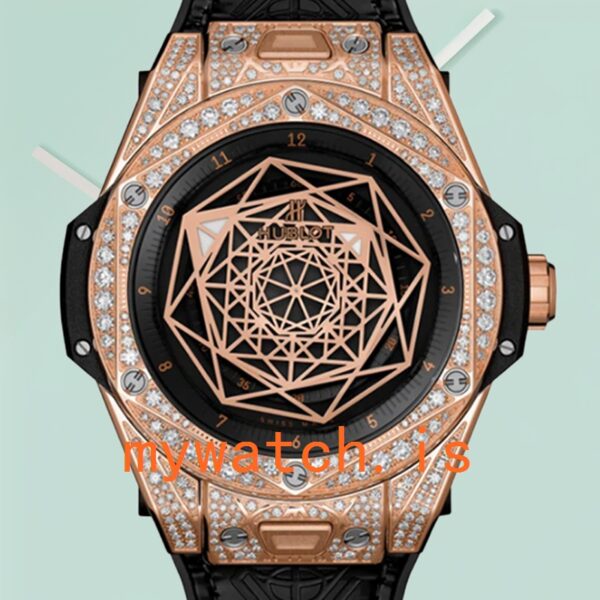 Hublot Big Bang 45mm 415.OX.1118.VR.1704.MXM17 Men Leather Strap: A Comprehensive Analysis