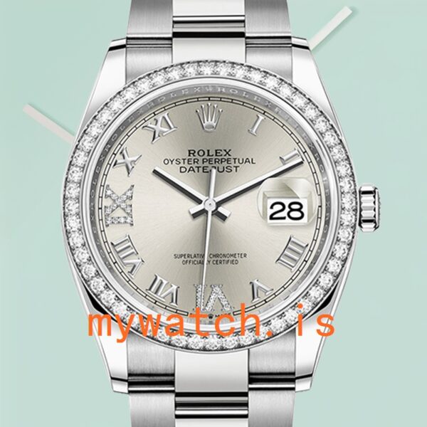 Rolex Datejust Ladies 36mm m126284rbr-0022 Silver Dial: Genuine vs. Replica