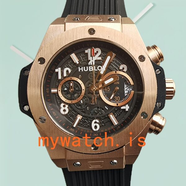Hublot Big Bang Mens 411.OX.1180.RX 46mm Quartz/Automatic: Genuine vs. Replica Analysis