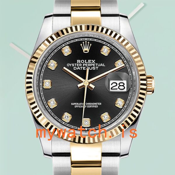 Rolex Datejust M126333-0005 Mens 41mm Black Dial Silver-tone: Genuine vs. Replica